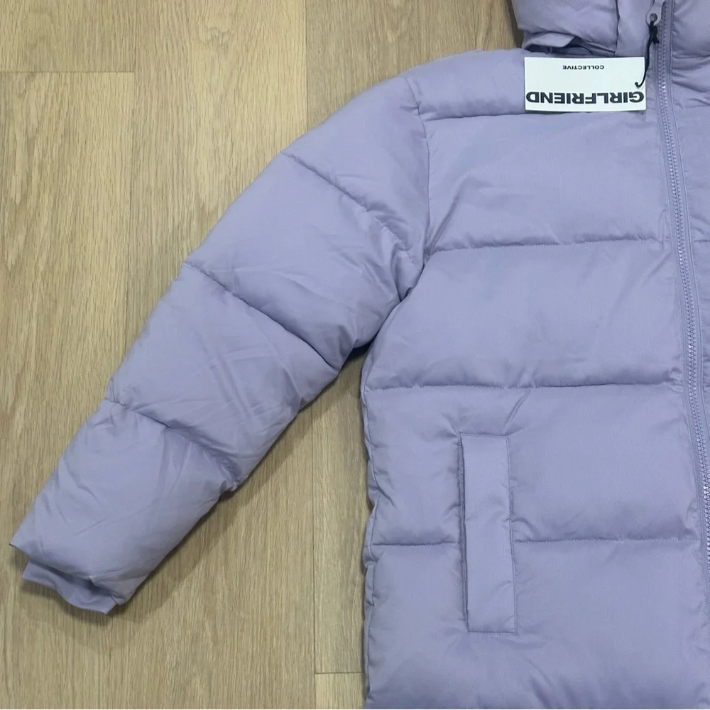 NWT Girlfriend Collective “Puffer Long Jacket” - Picture 7 of 16